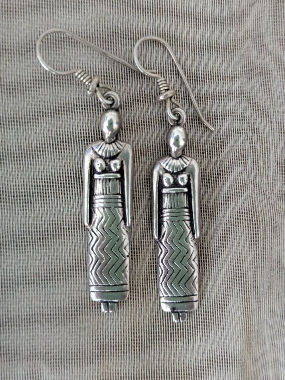 Silver lovely Ladies Women Dangle Earrings